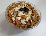 A picture of step 6 of Roti & Til gur churi.