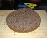 Foto del paso 10 de la receta: Browniecoco relleno de mermelada de fresa con cobertura de choco