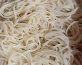 A picture of step 1 of Chowmein.
