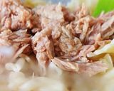 # 24 04 08  "Munch a konyhámból" tonhalfilé, tészta, zöldborsó, reszelt citromhéj recept fázis 2 fotója