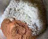 A picture of step 1 of Chocolate Pancake.
