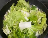 Hình bước làm 4 của món Canh cải dún thịt bằm