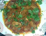 A picture of step 10 of Mughlai chicken karahi.