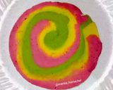 A picture of step 6 of Tricolor Paratha.