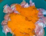 A picture of step 1 of Tikka biryani.