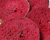 A picture of step 5 of Christmas special Red Velvet Cake 🎂.