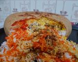 A picture of step 8 of Mughlai Chicken parda biryani recipe.