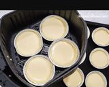 A picture of step 8 of Portuguese Egg Tarts.