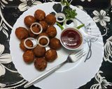 A picture of step 2 of Soya Chunks Pakora.