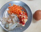 รูปขั้นตอนการทำที่ 1 ของ ข้าว ไข่ข้นกุ้ง