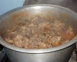 A picture of step 4 of Madras Beef Curry.
