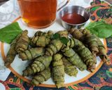 A picture of step 11 of Palak Aata Namkin.
