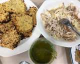 Foto del paso 8 de la receta: Tortita de coliflor y brócoli c/ pollo mechado