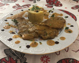 Foto del paso 11 de la receta: Fricandó de ternera con puré de patata y emulsión de aceite de trufa