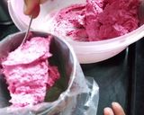 A picture of step 4 of Red Velvet Butter Cookie Roses Eggless.