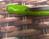 A picture of step 1 of Butter Chillies.