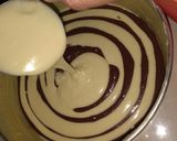 Foto langkah ke 7 dari resep Zebra cake putih telur.