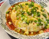 A picture of step 9 of Crab Stick Egg Tofu.