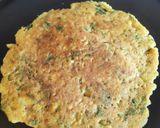 A picture of step 5 of Leftover khichdi chilla.