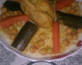 A picture of step 3 of Couscous with Red Sauce.