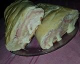 Foto del paso 2 de la receta: Pan relleno con jamón y queso🤤