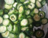 A picture of step 1 of Bitter Gourd Do Pyaza.