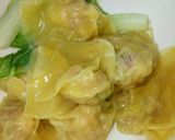 Hình bước làm 10 của món Hoành Thánh Tôm Thịt