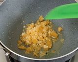 A picture of step 4 of Chamsur seeds(Garden cress seeds)-Makhana Burfi.