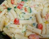 Foto del paso 1 de la receta Macarrones con verduras a la trufa 🥒🍅🍝