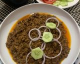 A picture of step 8 of Karachi k mashoor Waheed k kabab.