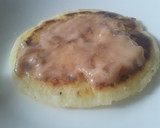 Foto del paso 7 de la receta: Arepa🍘 de queso🧀 con hamburguesa de lentejas y salteado de acelgas🌿