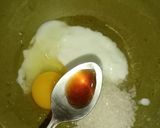 A picture of step 2 of Curd sweet balls.