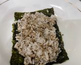 Foto langkah ke 3 dari resep Sandwich Nasi Nori.