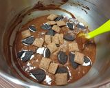 Pas rețetă Oreo Brownie 2 fotografie