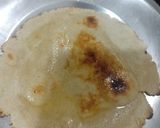 A picture of step 4 of Quinoa flour Roti.