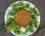 A picture of step 5 of Aloo Palak Curry.