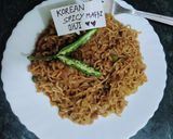 कोरियन स्पाइसी मैगी (korean spicy maggi recipe in Hindi) रेसिपी चरण 3 फोटो