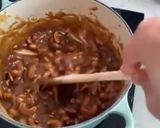 A picture of step 2 of Toffee Cake.