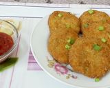 A picture of step 9 of Chicken szechuan kebab.