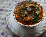 A picture of step 8 of Special Prawns masala gravy.