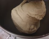 A picture of step 2 of Vegan Sourdough Spelt Focaccia.