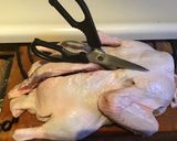 A picture of step 2 of California Farm Tea Smoked Whole Duck.