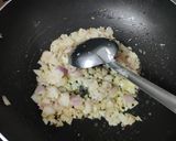 A picture of step 1 of Tawa burger.