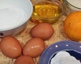 Foto del paso 1 de la receta: Bizcocho húmedo de naranja y coco 🍊🥥