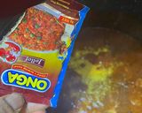 A picture of step 4 of Jollof rice (updated version).
