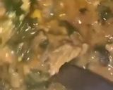 A picture of step 6 of Banga soup.
