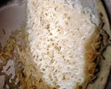 A picture of step 1 of Veg Biryani.