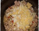 Foto del paso 3 de la receta: Pastel de papa y pollo con base crujiente