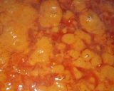 A picture of step 3 of Dum aloo.