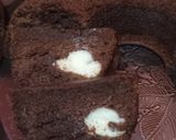 Foto langkah ke 7 dari resep Bolu Ketan Coklat Keju Lumer.